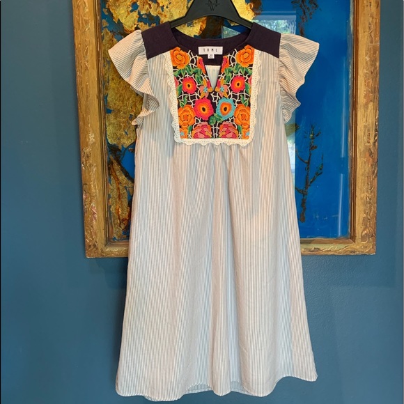 THML Embroidered Dress